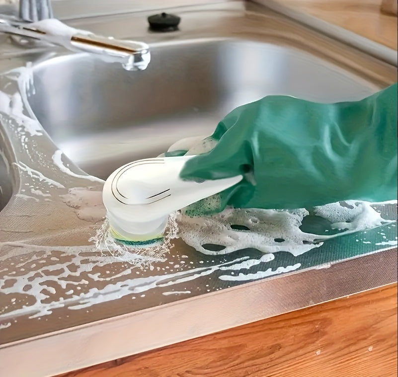 Elektryczna Szczotka Obrotowa 5w1 – Nowa Generacja Czystości z Ładowaniem USB